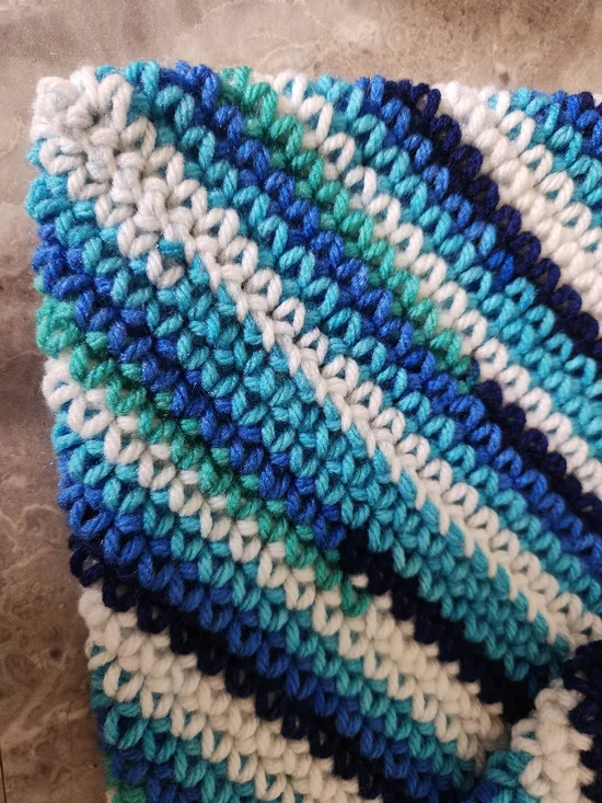 Handmade Double Layered Crocheted Pot Holders - Picture 2 of 3